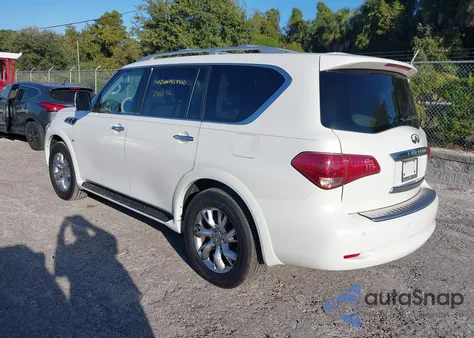 2014 Infiniti Qx80 z USA, uszkodzony, nr VIN JN8AZ2ND0E9751012